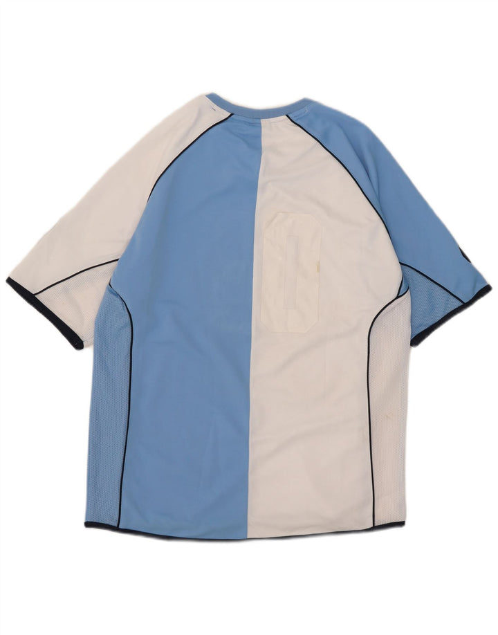 Tricou grafic Asics pentru bărbați Top Mediu Albastru Poliester Bloc de culoare