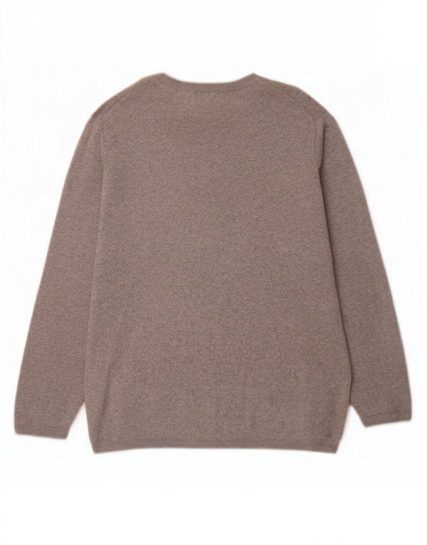 Pulover Tommy Hilfiger pentru femei cu gât de barcă, UK 20 2XL, bumbac gri