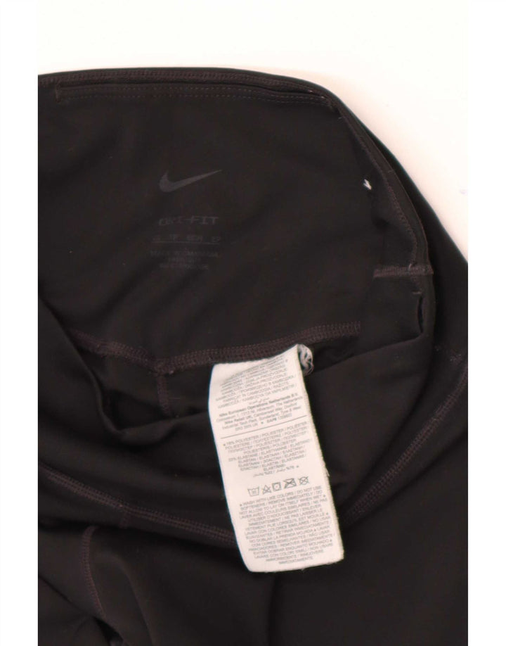 Leggings Dri Fit Nike pentru femei UK 4 XS poliester negru