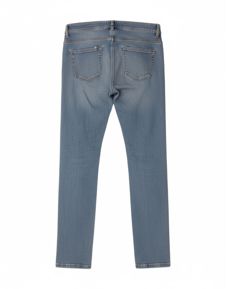 REFRIGUE Womens Slim Jeans IT 44 Medium W30 L34 Blue Cotton