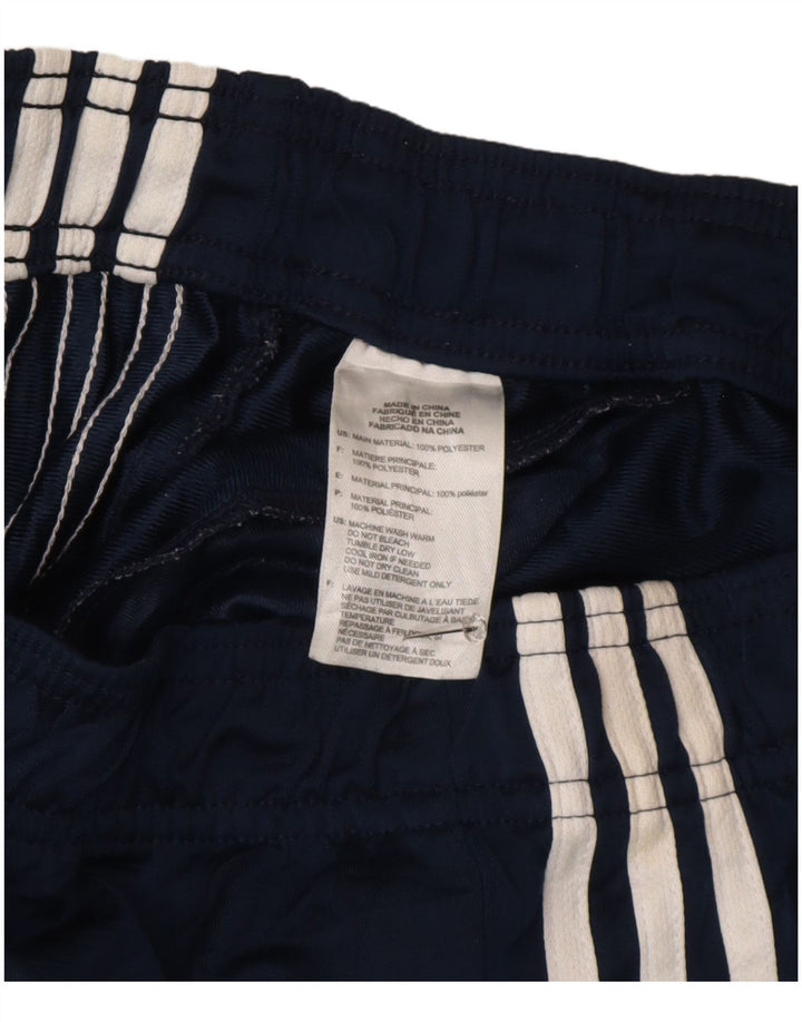 Pantaloni de trening Adidas pentru bărbați, poliester mediu albastru bleumarin