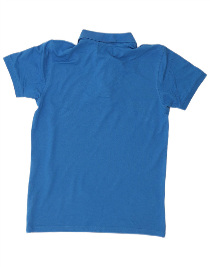 MARINA MILITARE Mens Polo Shirt Medium Blue
