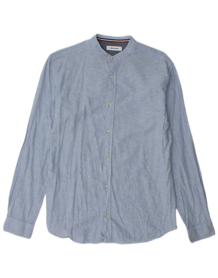 Cămașă Jack & Jones Bărbați Mic Albastru Bumbac