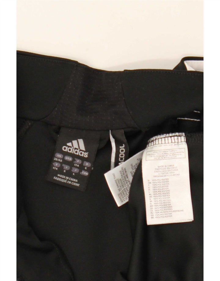 Adidas pentru bărbați Climacool Zip Neck Pullover Trening Top UK 38/40 Medium Black