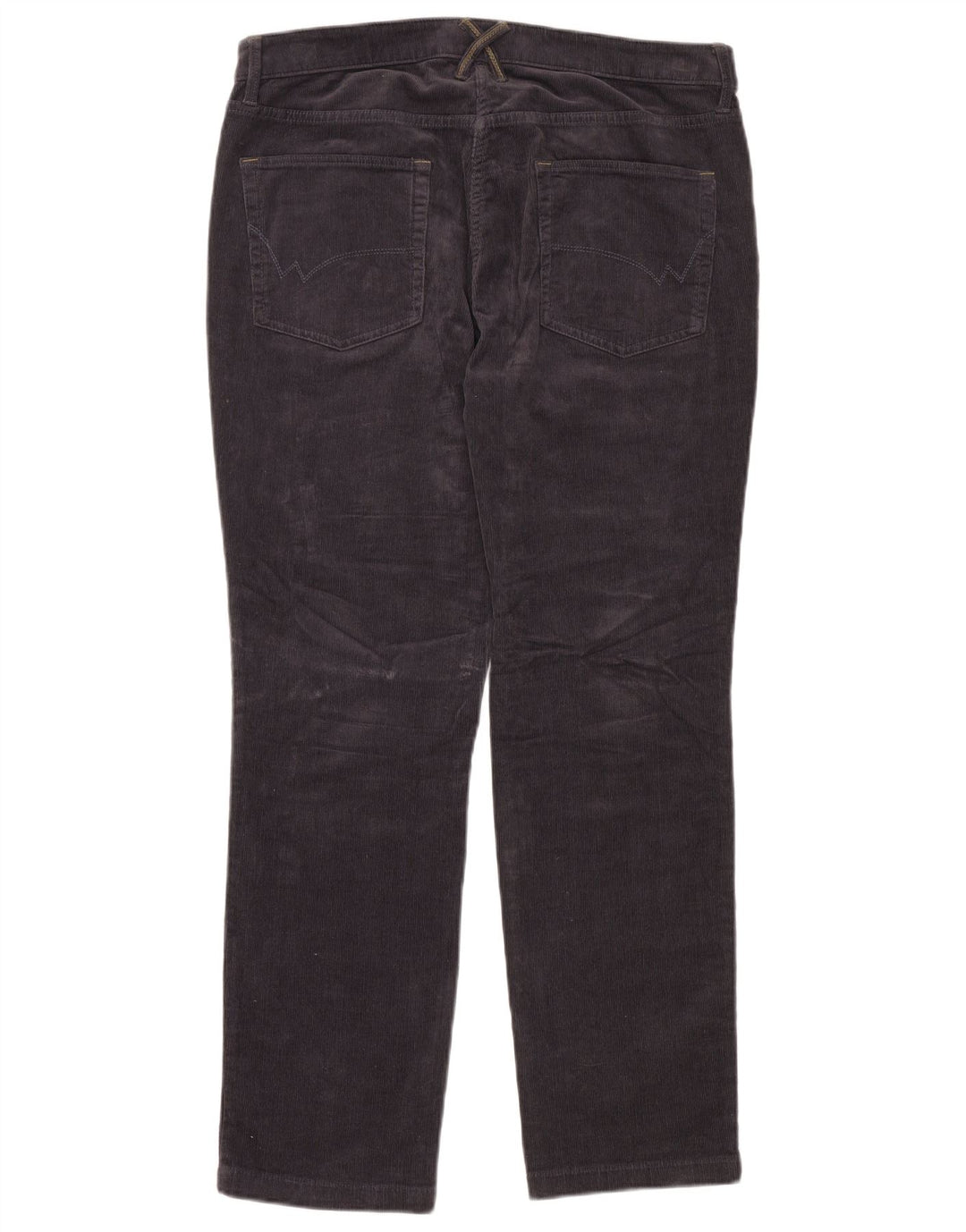 WHITE STUFF Pantaloni drepti din velur pentru bărbați UK 16 Large W32 L32 Bleumarin