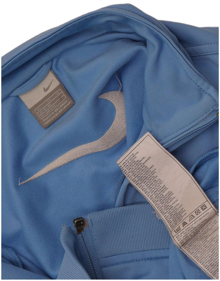 Jachetă de trening cu grafică Nike pentru băieți 13-14 ani XL poliester albastru