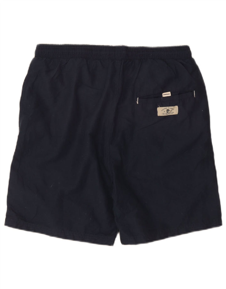 Pantaloni scurți de înot pentru bărbați Pierre Cardin, albastru bleumarin mediu