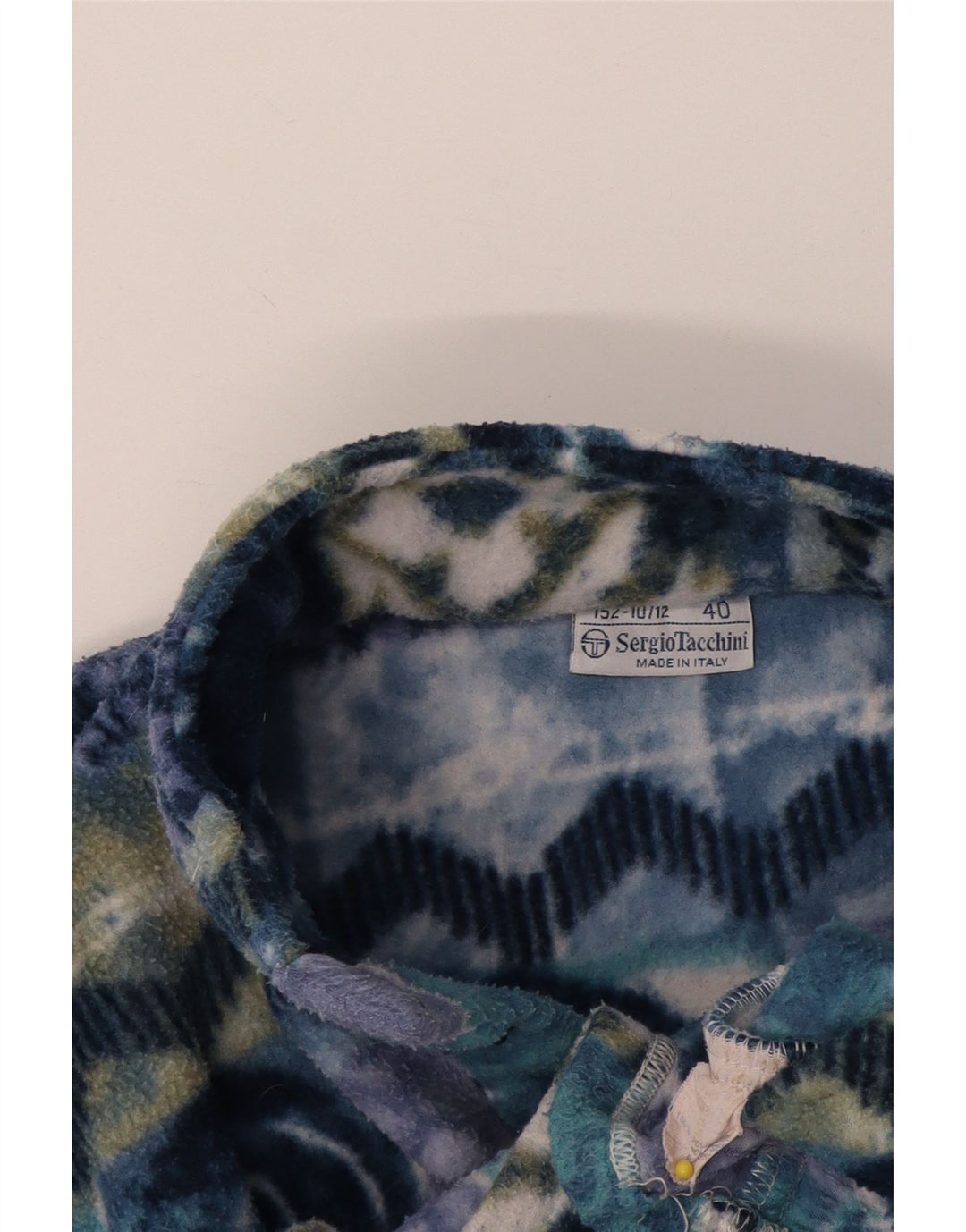Sergio Tacchini Băieți Pulover Fleece 10-11 Ani Multicolor Retro
