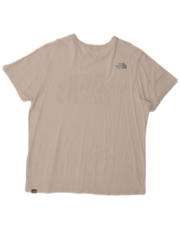 Tricou grafic pentru bărbați THE NORTH FACE Top mare alb