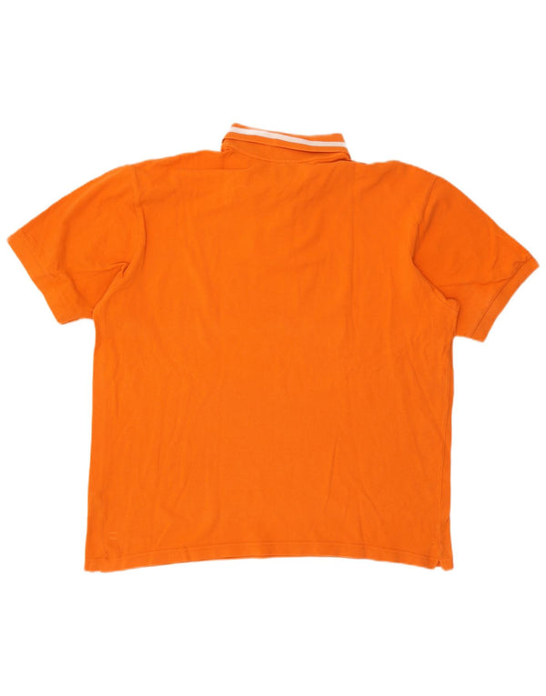 Tricou polo pentru bărbați Diadora 2XL bumbac portocaliu