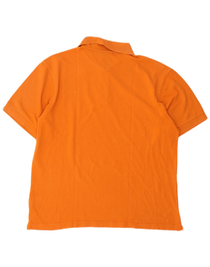 Tricou polo pentru bărbați Diadora, bumbac portocaliu mare