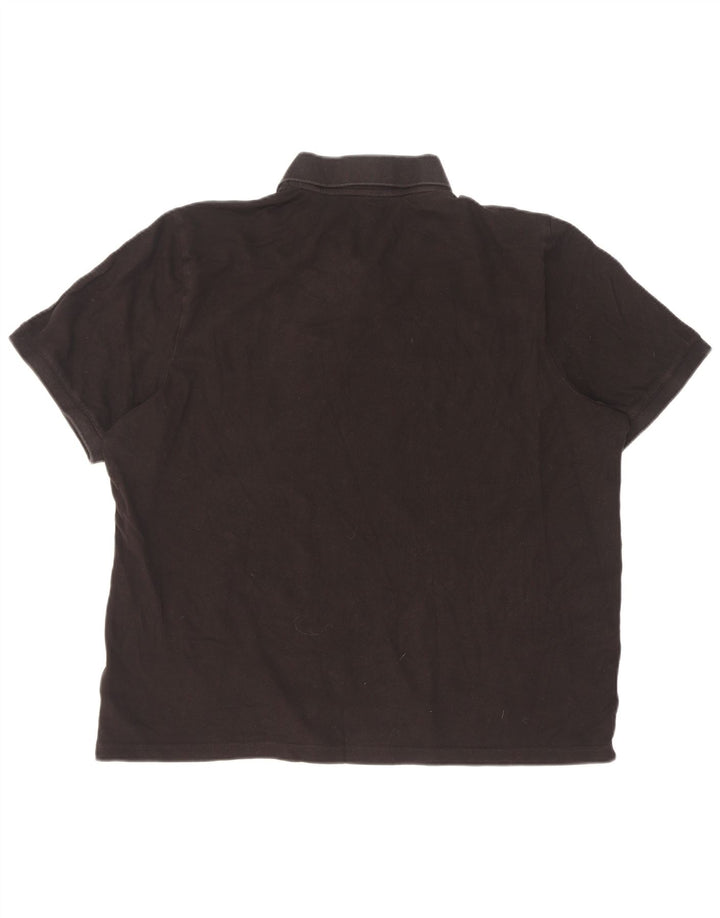 Tricou polo pentru bărbați Puma XL, bumbac negru