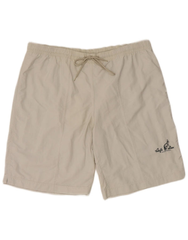AUSTRALIAN L'ALPINA Pantaloni scurți sport pentru bărbați Mărimea 54 2XL Poliamidă gri
