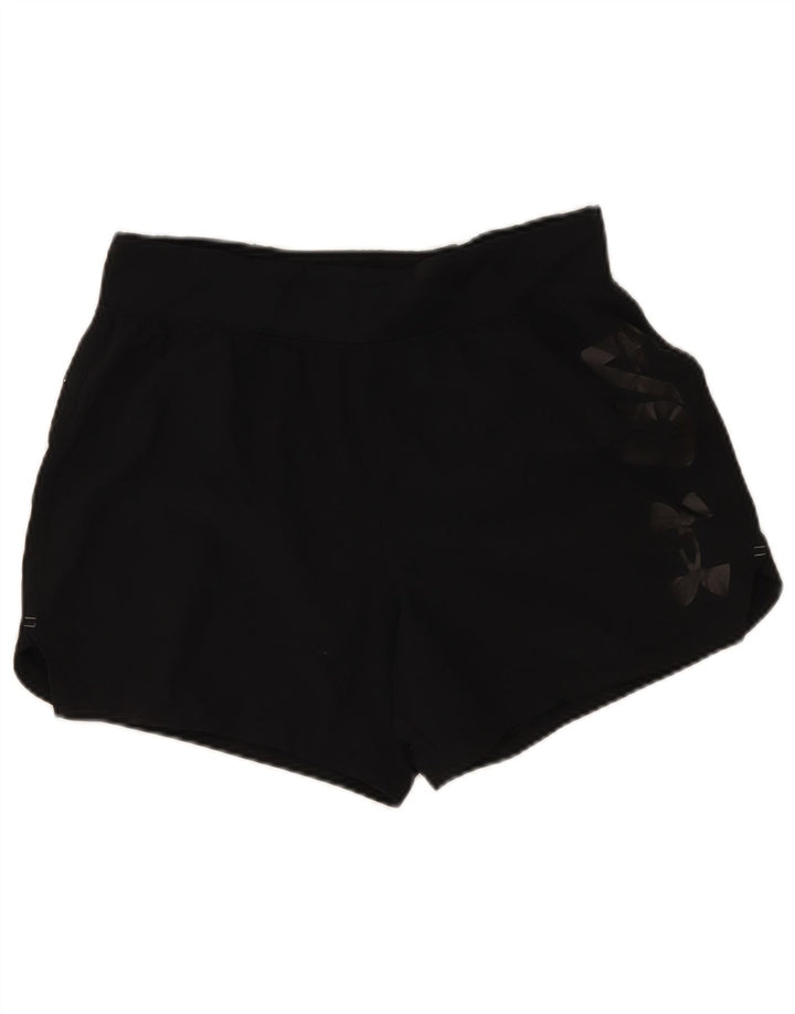 Pantaloni scurți sport grafic Under Armour pentru bărbați, mari, negri