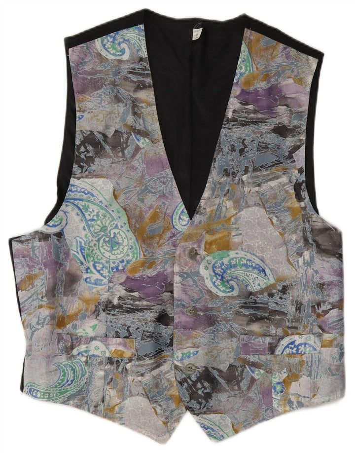 Vestă pentru femei VINTAGE UK 24 4XL Poliester Paisley multicolor