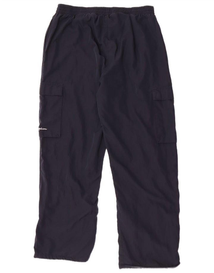 Pantaloni de vânt cargo pentru bărbați Champion, mari bleumarin