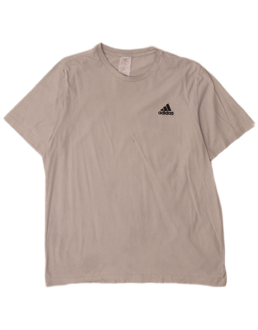 Tricou pentru bărbați Adidas Top mare, alb, bumbac