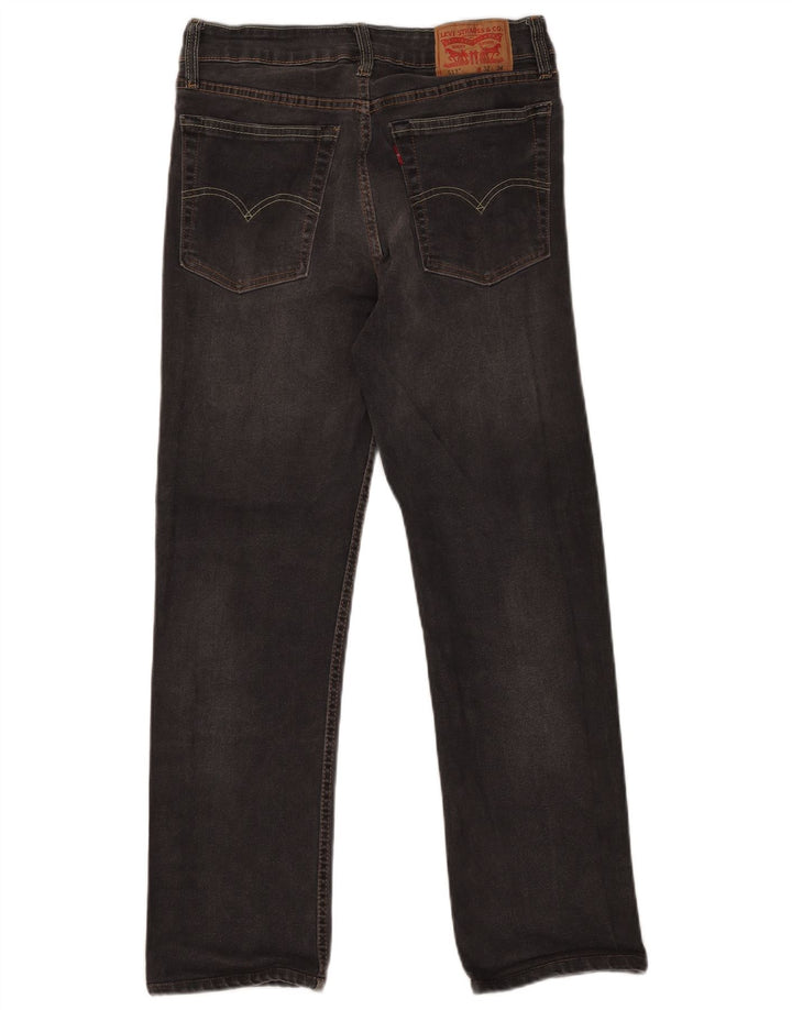 Blugi drepti subțiri pentru bărbați Levi's W32 L28 bumbac gri