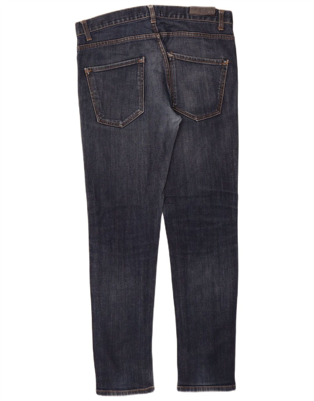 Blugi slim pentru bărbați Zara EU 42 Large W32 L32 Albastru