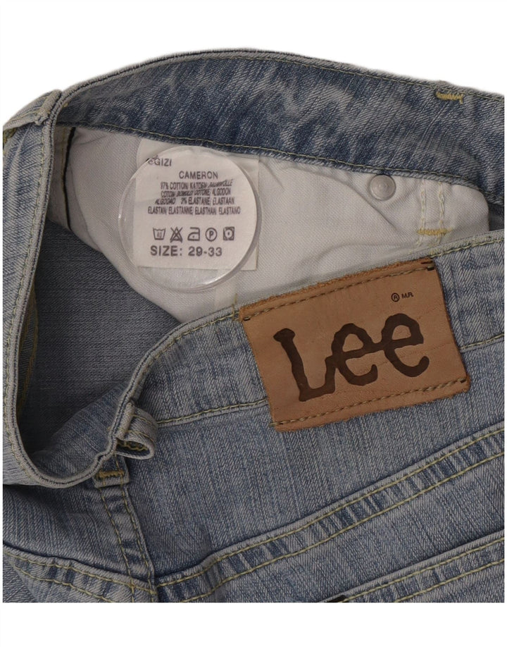 Blugi Lee Cameron Straight pentru femei W29 L33 Bumbac albastru