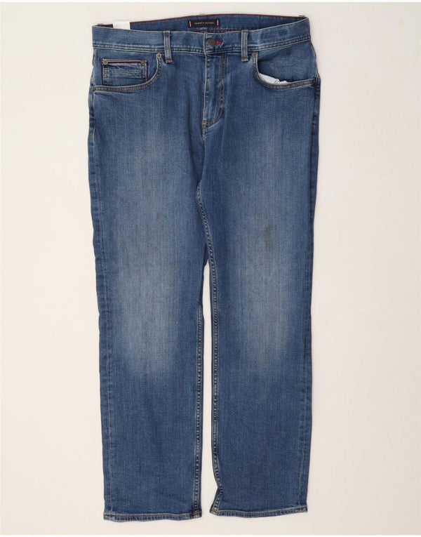 Blugi pentru bărbați Tommy Hilfiger Mercer Fit Regular Straight W34 L30 Bumbac albastru