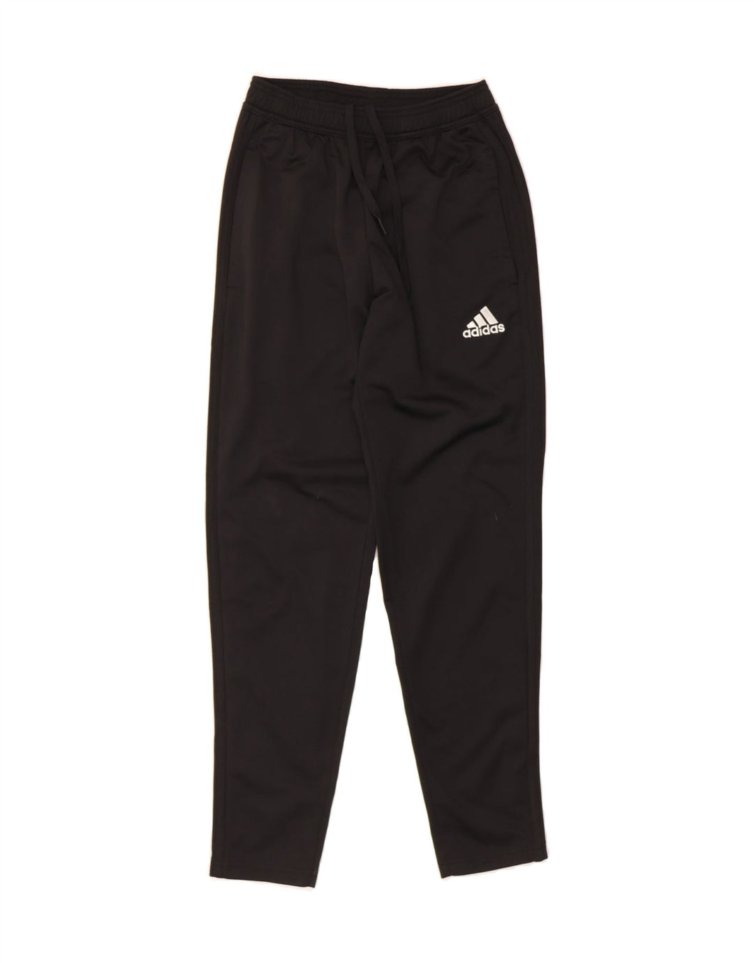 ADIDAS Mens Tracksuit Trousers Joggers XS  Black Polyester Vintage Adidas and Second-Hand Adidas from Messina Hembry 