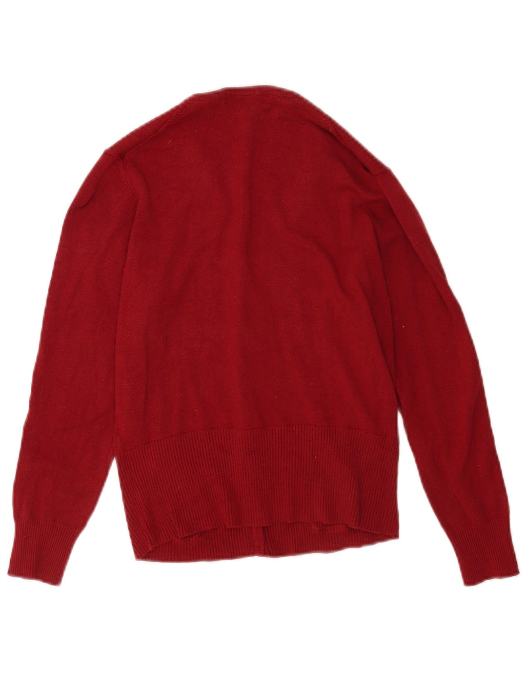 Pulover cardigan pentru femei Marks & Spencer UK 14 Medium Burgundy Viscose