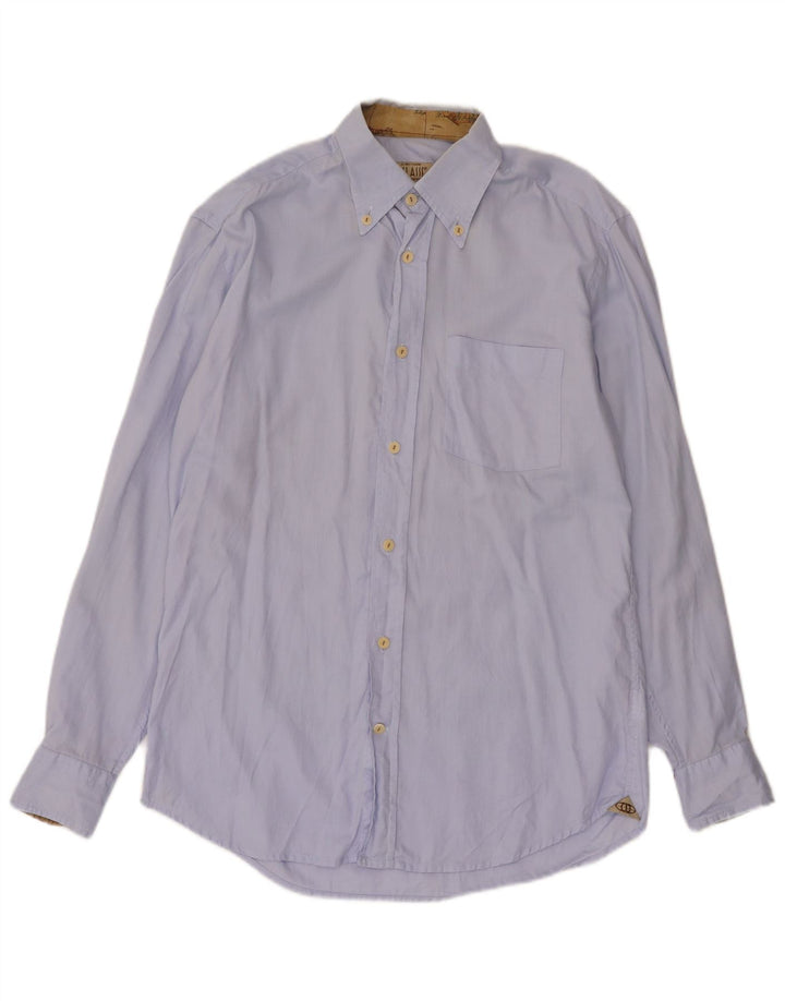 ALVIERO MARTINI Cămașă Bărbați Mărimea 39 15 1/2 Bumbac Albastru Mediu