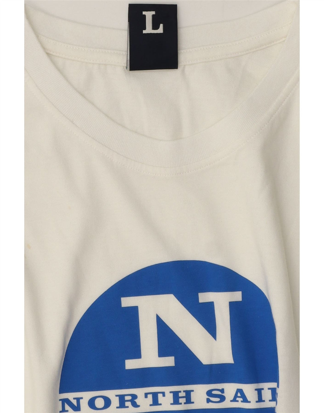 Tricou grafic pentru bărbați North Sails Top Large White