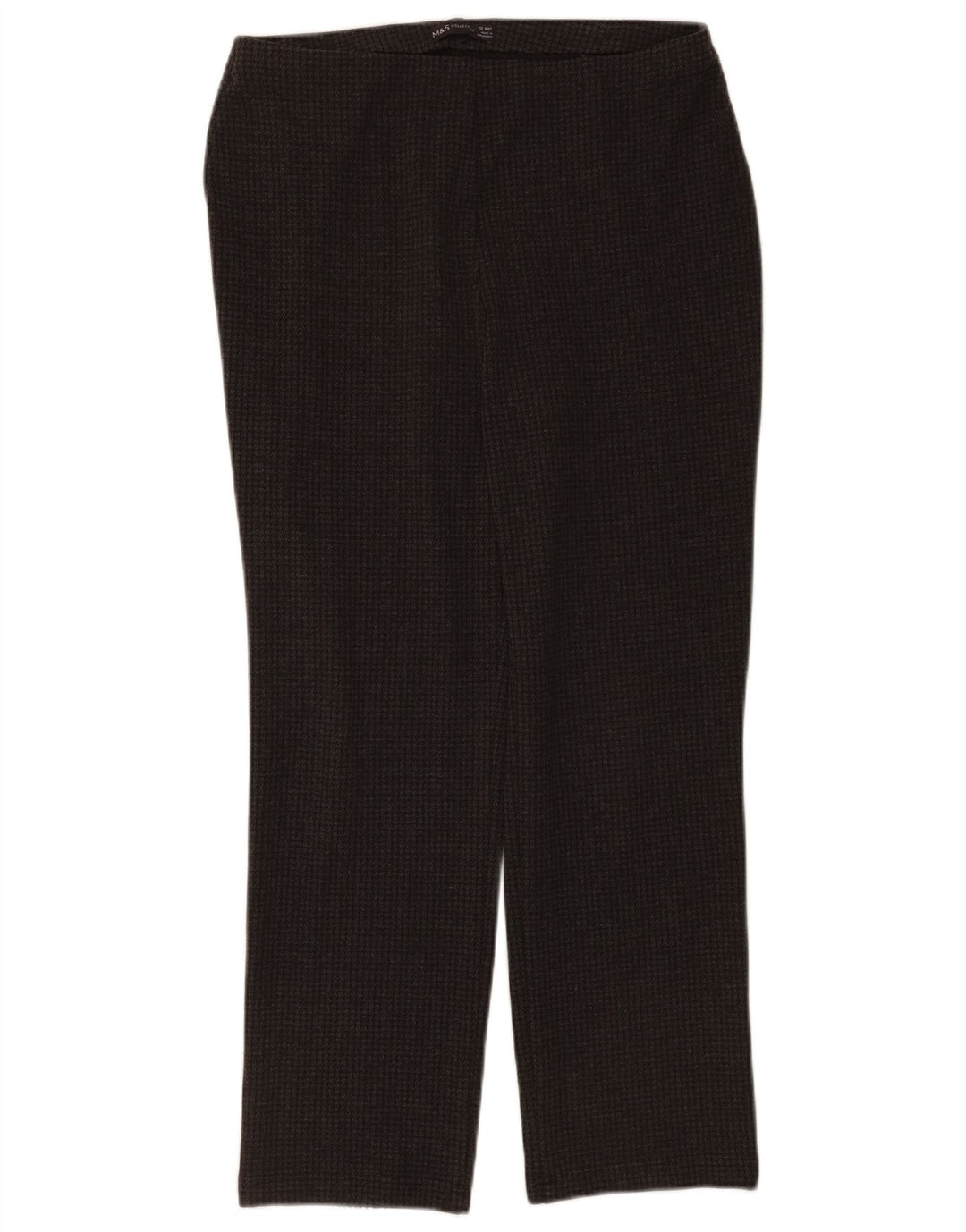 Pantaloni casual pentru femei Marks & Spencer UK 12 Medium W32 L28 Negru