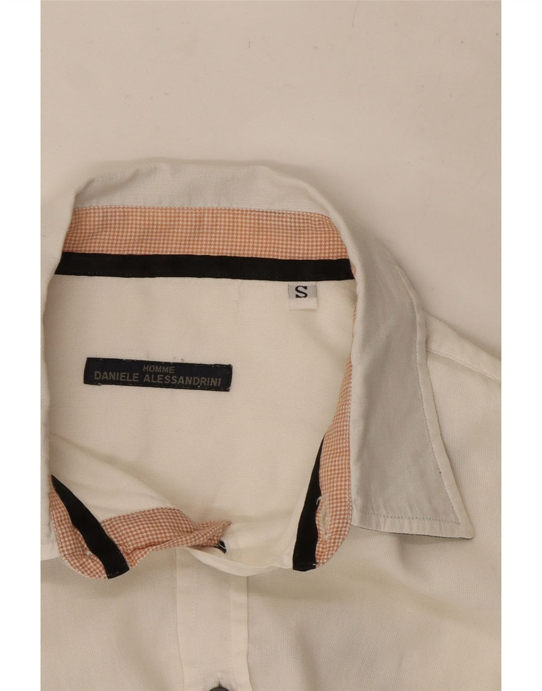 Cămașă Bărbați Daniele Alessandrini Mic Alb