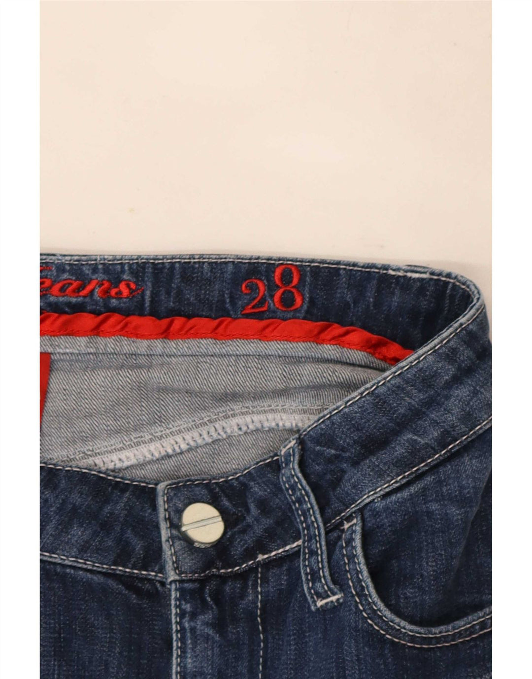 Fusta de blugi pentru femei Guess W28 Medium Blue