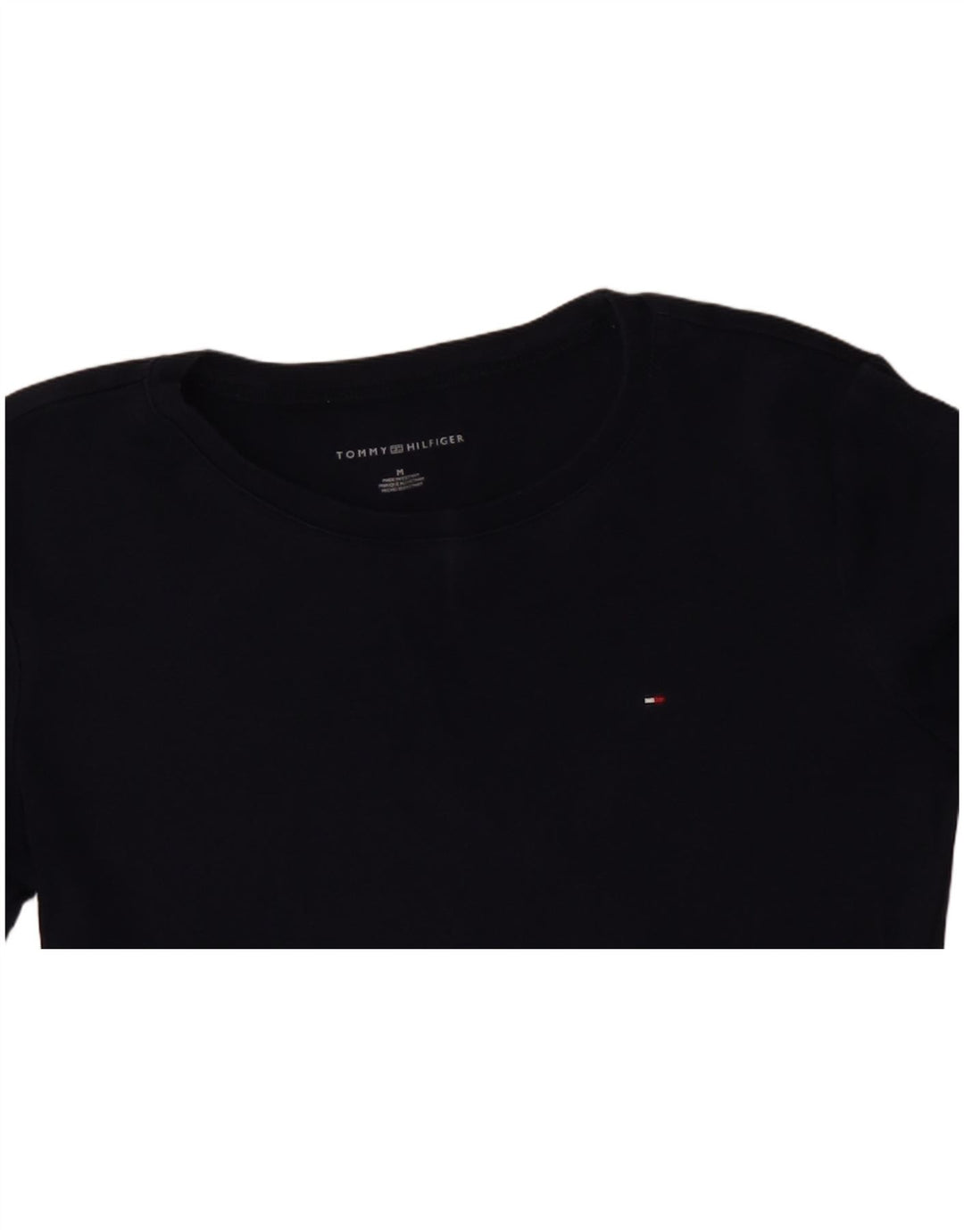 TOMMY HILFIGER Top pentru femei cu mânecă lungă UK 12 Medium bleumarin Bumbac