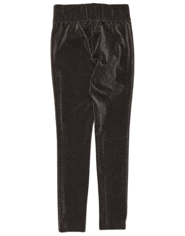Marks & Spencer Womens Leggings UK 8 Small Black Flecked