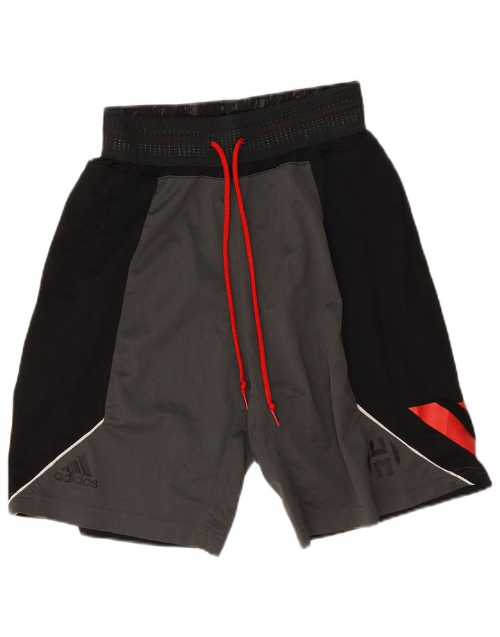 Pantaloni scurți sport Aeroready ADIDAS pentru bărbați, gri mediu, poliester color bloc