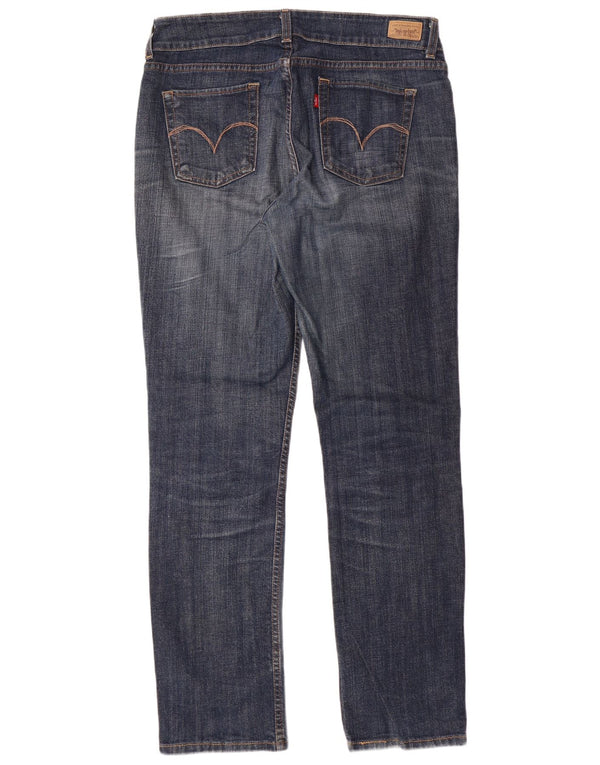 Blugi drepti pentru femei LEVI'S US 12 Large W34 L32 Blue Bumbac