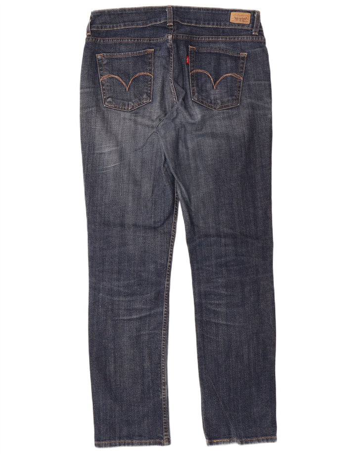 Blugi drepti pentru femei LEVI'S US 12 Large W34 L32 Blue Bumbac