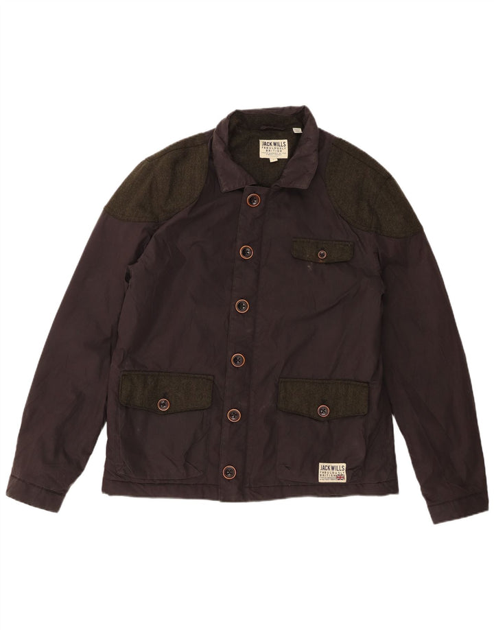 Jack Wills Jachetă pentru bărbați, UK 40, mare, gri, color block