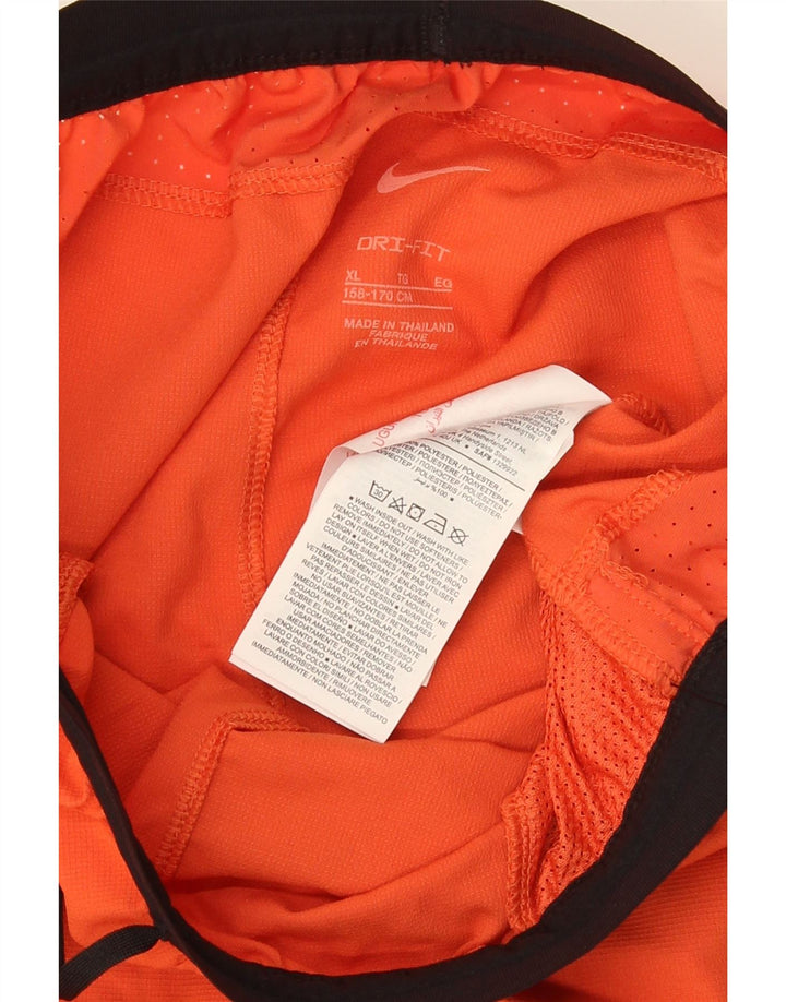 Pantaloni scurți sport Nike băieți 13-14 ani XL poliester roșu