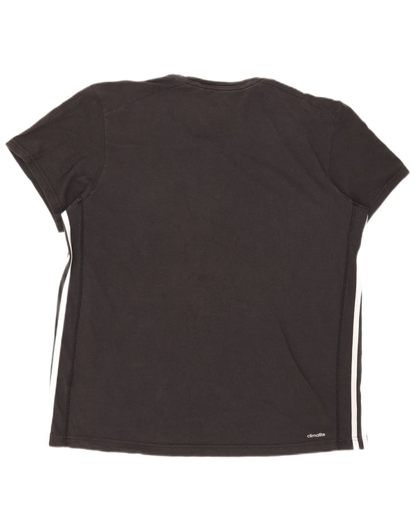 Tricou Adidas Climalite Top XL Bumbac Negru