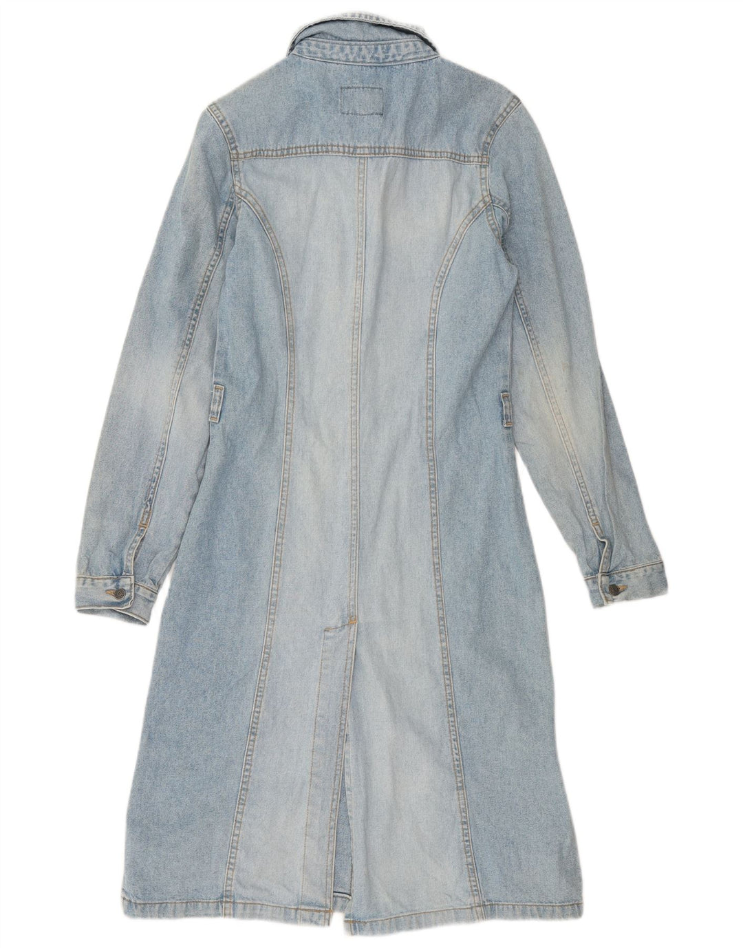 Womens Long Sleeve Denim Dress UK 12 Medium