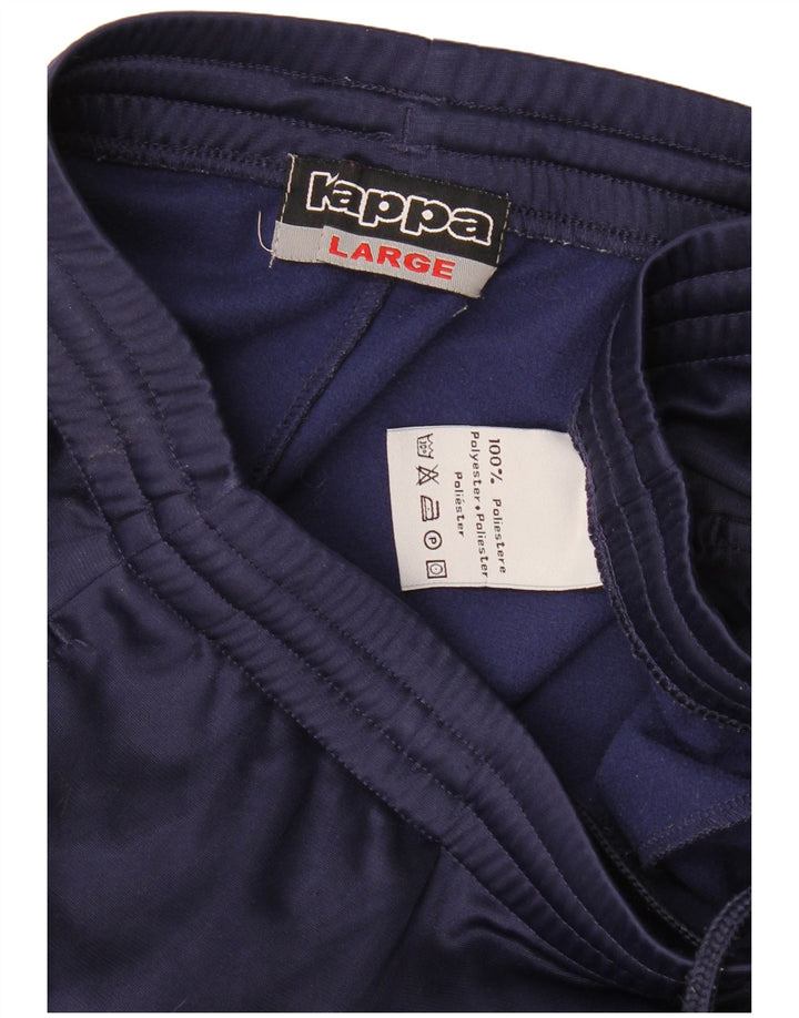 Pantaloni de trening KAPPA pentru bărbați, mari, albastru, poliester