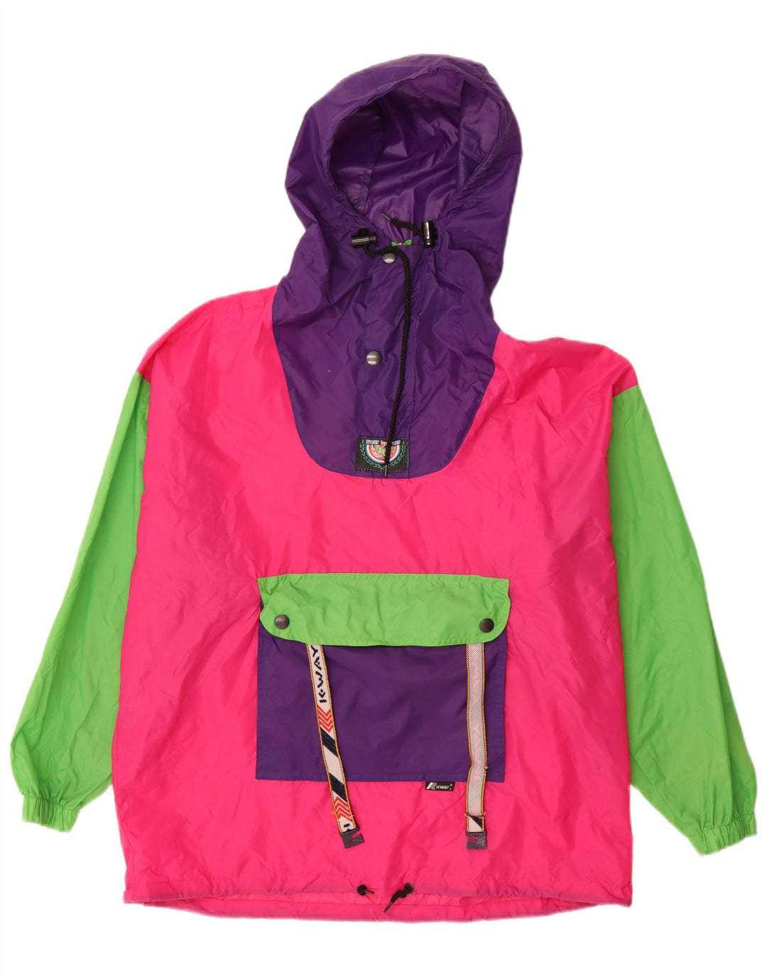 Jachetă de ploaie pulover pentru bărbați K-Way UK 36, multicoloră, mică