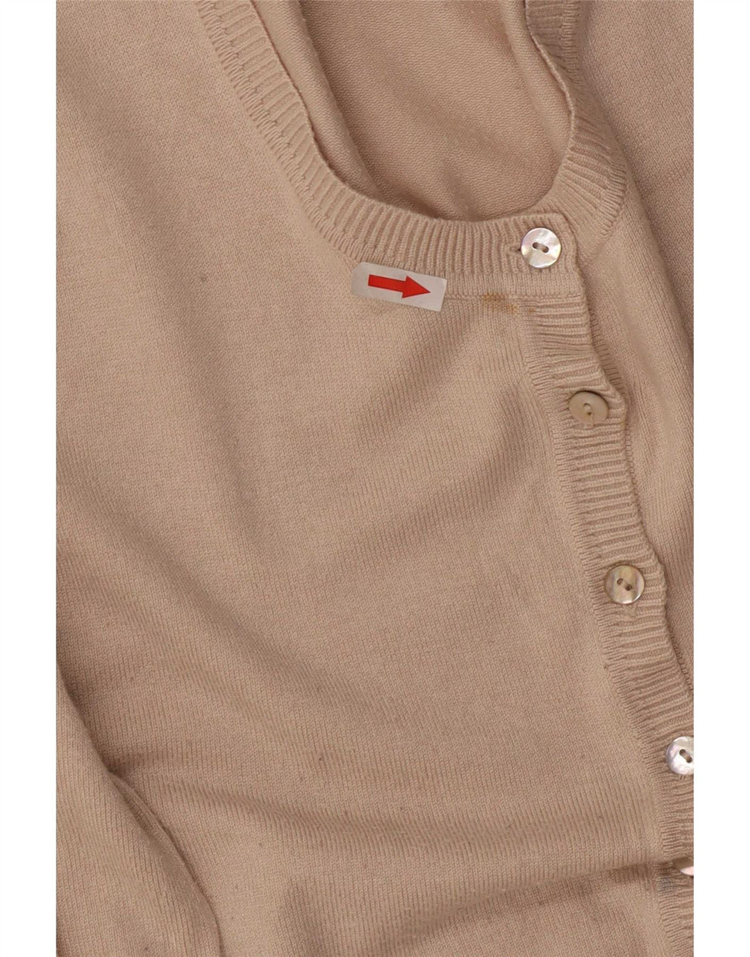 Pulover cardigan pentru femei John Lewis UK 12 Medium Beige Viscose