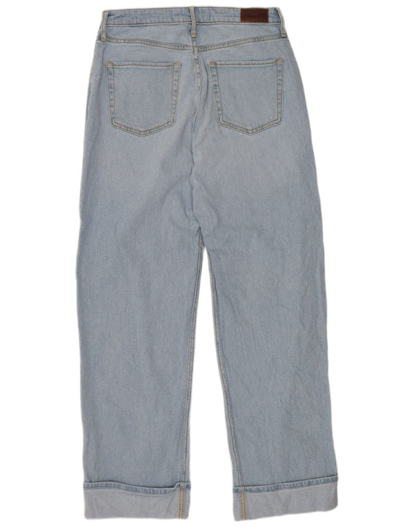 Blugi Hollister pentru femei Dad cu talie ultra înaltă US 11 Large W30 L31 Blue Bumbac