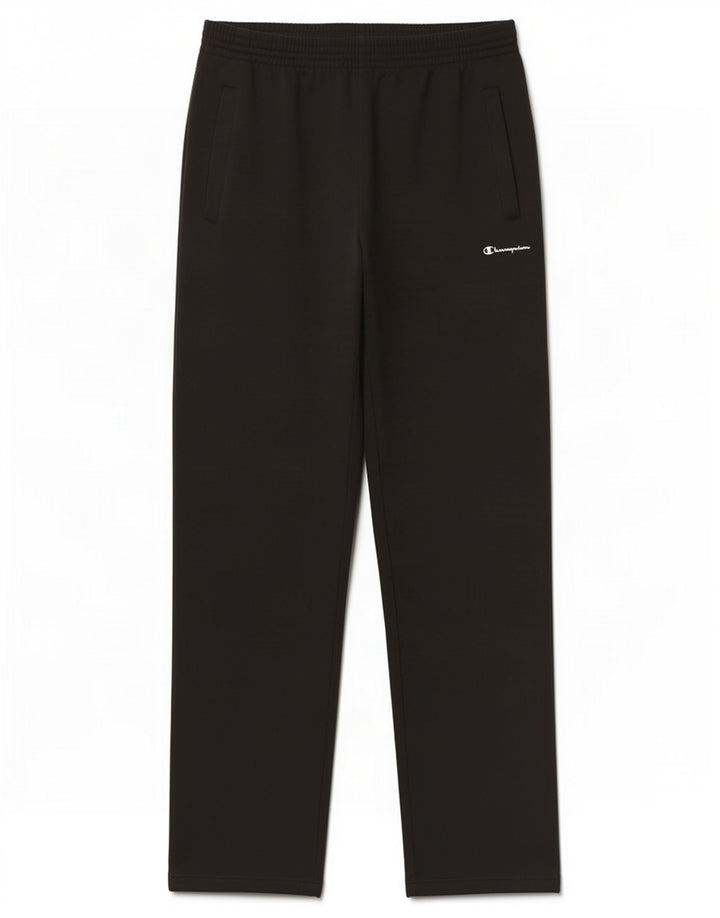 Pantaloni de trening Champion pentru bărbați, poliester negru mic