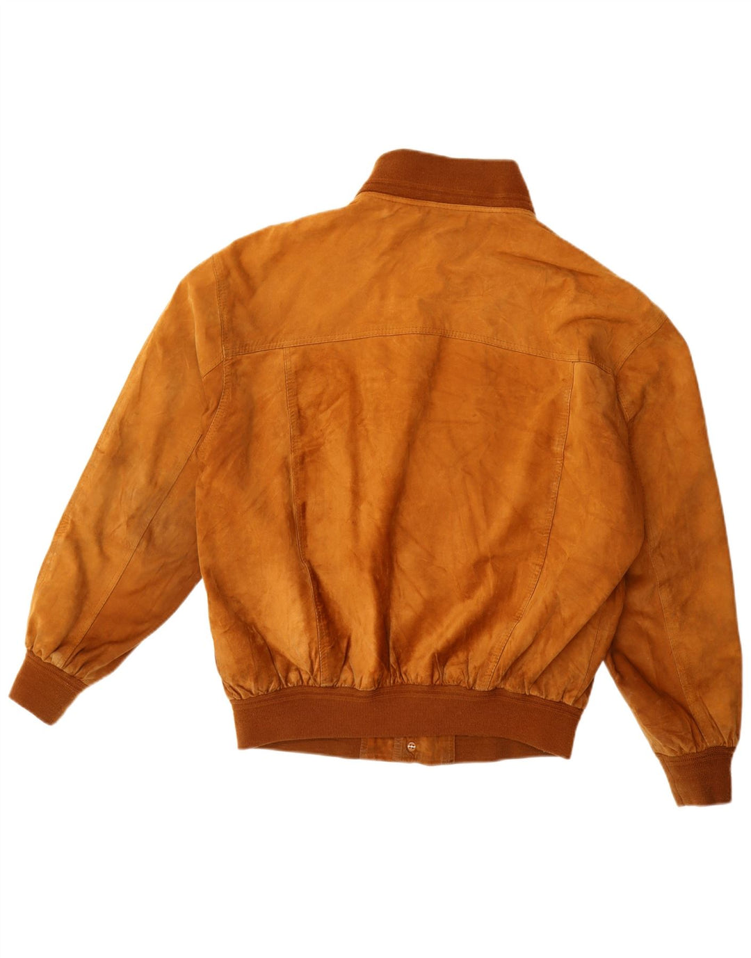 Bomber vintage pentru bărbați din piele intoarsa EU 52 XL din piele bej