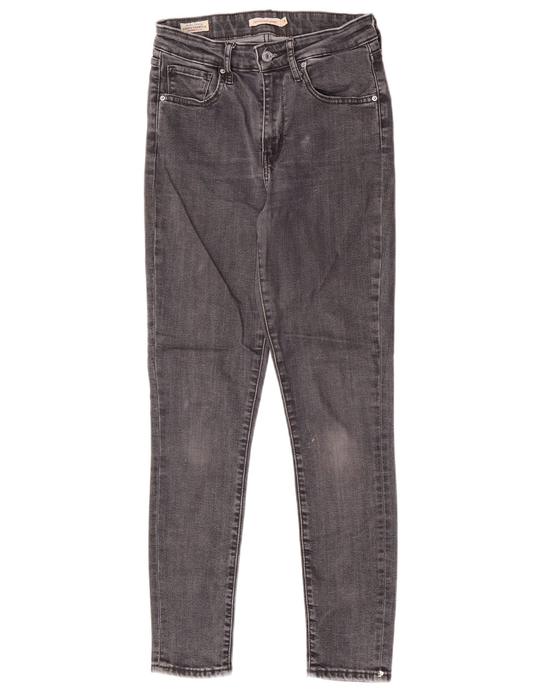 Blugi skinny Levi's 721 pentru femei W28 L28 Lyocell gri