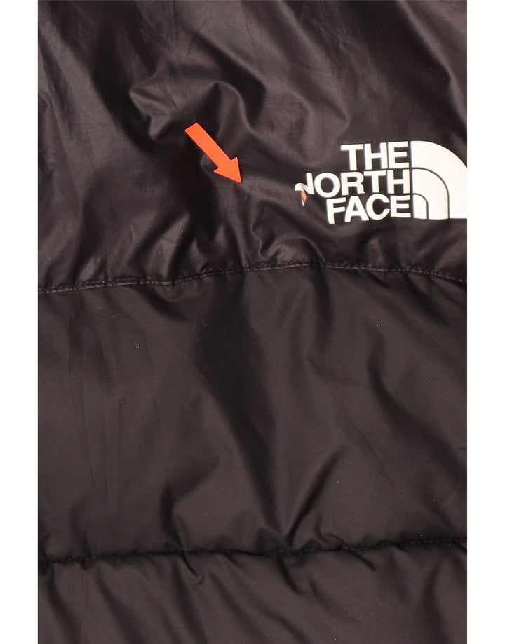 Jachetă căptușită cu glugă The North Face pentru femei UK 18 XL Poliester negru