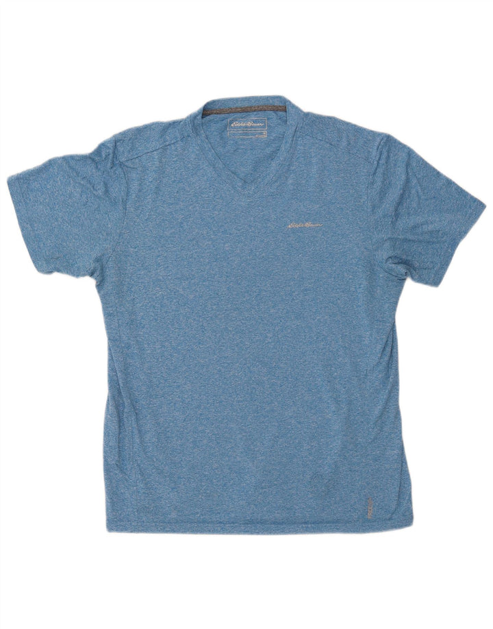 EDDIE BAUER Tricou pentru bărbați Top Medium Blue Pete Polyester